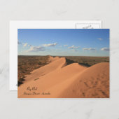 Big Red Sand Dune, Australië - Briefkaart (Voorkant / Achterkant)