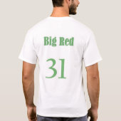 BIG RED T-SHIRT (Achterkant)