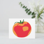 Big Red Tomato Briefkaart (Staand voorkant)