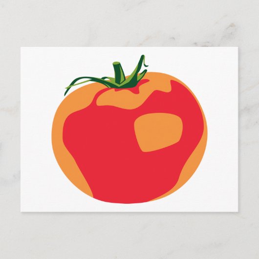 Big Red Tomato Briefkaart (Voorkant)