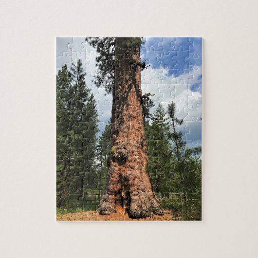 Big Red Tree, La Pine, OF Legpuzzel (Verticaal)