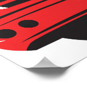 Big Red Truck Poster (Hoek)