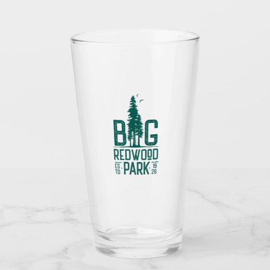 Big Redwood Park Beer Glass Glas (Voorkant)