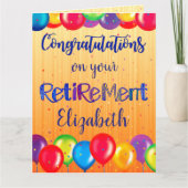 BIG Retirement Kaart (Voorkant)