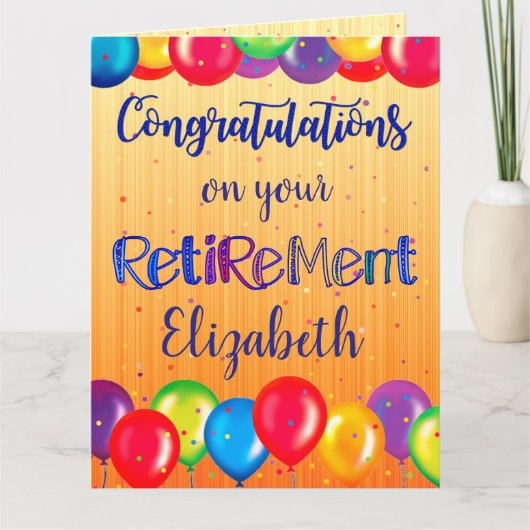 BIG Retirement Kaart (Voorkant)