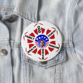 Big Rick Perry voor de knop President Ronde Button 4,0 Cm (In situ)