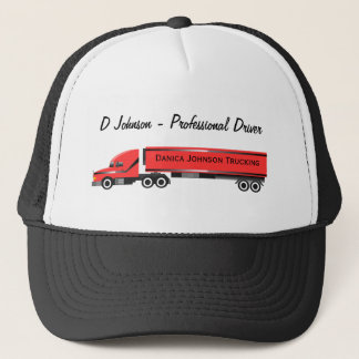 Big Rig 18 Wheeler Personalized Trucker Pet