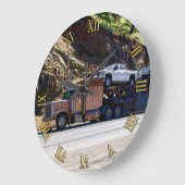 Big Rig Auto Transporter voor truckers Grote Klok (Hoek)