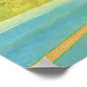 Big Rig Car Transporter Truck-Driver Art Poster (Hoek)