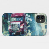 Big Rig Fuel Tanker Trucker's iPhone 5 Hoesje (Achterkant (horizontaal))