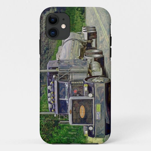 Big Rig Fuel Tanker Trucker's iPhone 5 Hoesje (Achterkant)