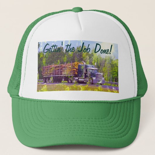 Big Rig Logging Truck Driver's Pet (Voorkant)