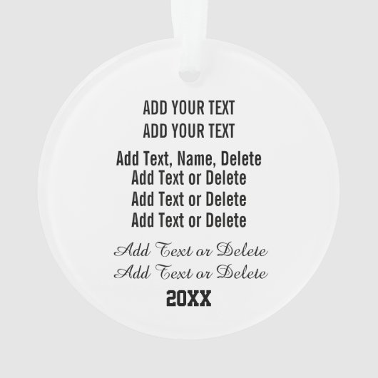 Big Rig Semi Truck Ornament (achterkant)