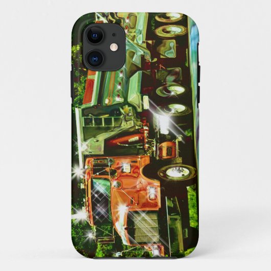 Big Rig Sinaasappel Truck Driver's iPhone 5 Hoesje (Achterkant)
