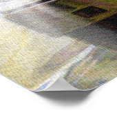 Big Rig Truck Highway Driving Transport Art Poster (Hoek)