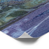 Big Rig Truck Highway Driving Transport Art Poster (Hoek)