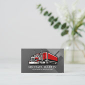 Big Rig Truck | Licensed Operator  Visitekaartje (Staand voorkant)