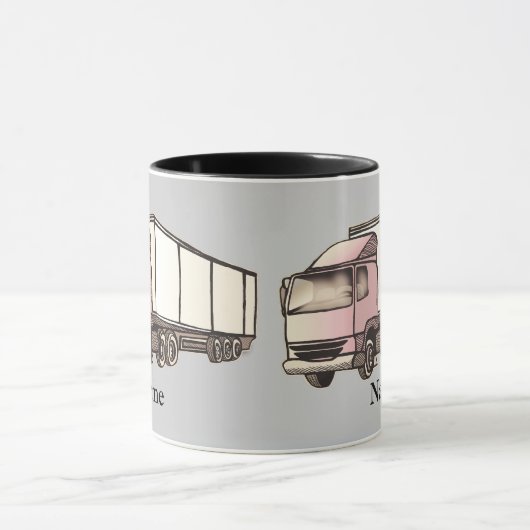 Big Rig Truck Mok (Midden)