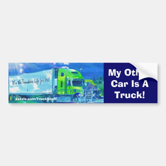Big Rig Truckers Bumpersticker Collectie (Voorkant)