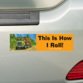 Big Rig Truckers Bumpersticker Collectie (Op auto)