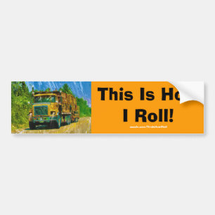 Big Rig Truckers Bumpersticker Collectie