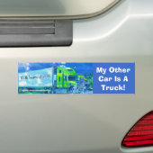 Big Rig Truckers Bumpersticker Collectie (Op auto)