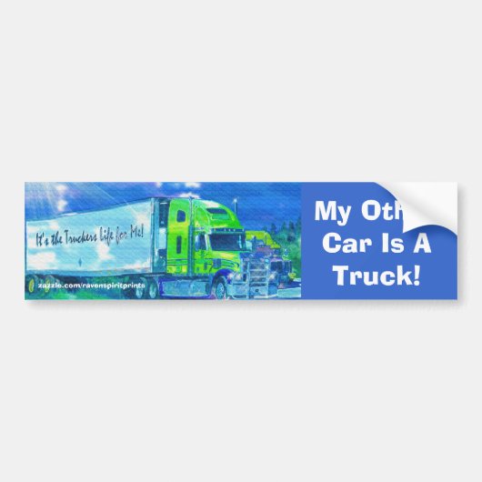 Big Rig Truckers Bumpersticker Collectie (Voorkant)