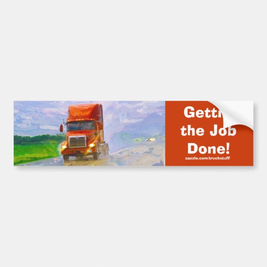 Big Rig Truckers Bumpersticker Collectie (Voorkant)