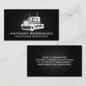 Big Rig Trucking | vervoersdiensten Visitekaartje (Voorkant / Achterkant)