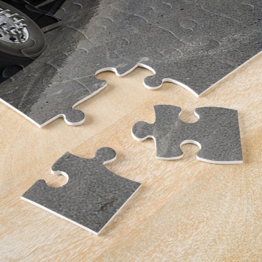 Big Rig Trucks bij VS Truck Stop Legpuzzel (Zijkant)