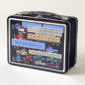 Big Rig Trucks Metalen Lunchbox (Voorkant)
