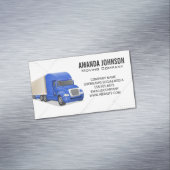 Big Rig | Vervoer Magnetisch Visitekaartje (Voorbeeld)