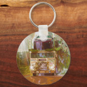 BIG RIG VRACHTWAGEN LIEFHEBBERS Kunst Sleutelhanger (Voorkant)