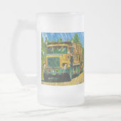 Big Rig, vrachtwagen voor zwaar vervoer Matglas Bierpul (Links)