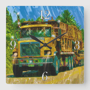 Big Rig, vrachtwagen voor zwaar vervoer Vierkante Klok