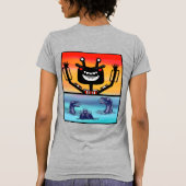 Big Robo-monsters T-shirt (Achterkant)
