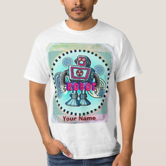 Big Roboto T-shirt (Voorkant)