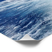 Big rock in the sea perfect poster (Hoek)