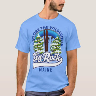 Big Rock Maine ski reizen T-shirt