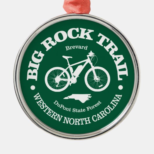 Big Rock Trail (MTB) Metalen Ornament (Voorkant)
