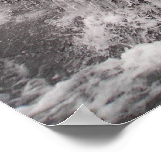 Big Rock Water Herfst Poster (Hoek)