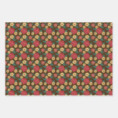 Big Roos Tattoo Art Inpakpapier Vel (Voorkant 3)