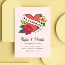 Big Roos Tattoo Art Invitation