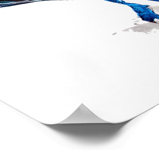 Big Rooster Poster (Hoek)