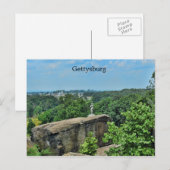 Big Round Top in Gettysburg Briefkaart (Voorkant / Achterkant)