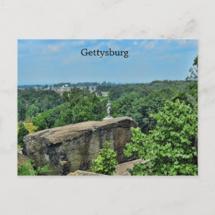 Big Round Top in Gettysburg Briefkaart