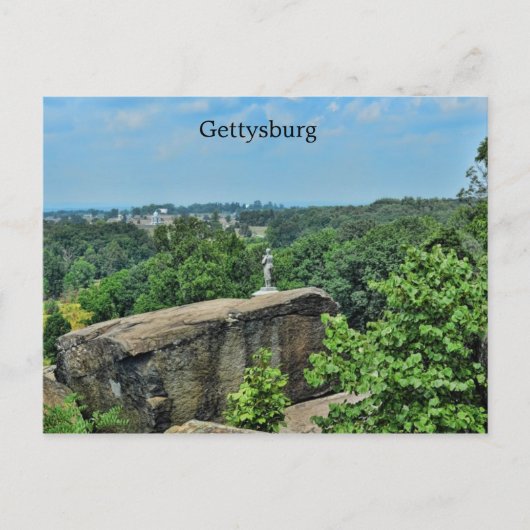Big Round Top in Gettysburg Briefkaart (Voorkant)