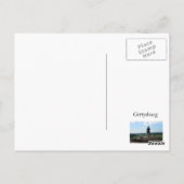 Big Round Top in Gettysburg Briefkaart (Achterkant)