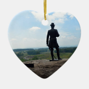 Big Round Top in Gettysburg Keramisch Ornament