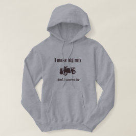 Big Ruts Funny Four Wheeler ATV Country Hoodie